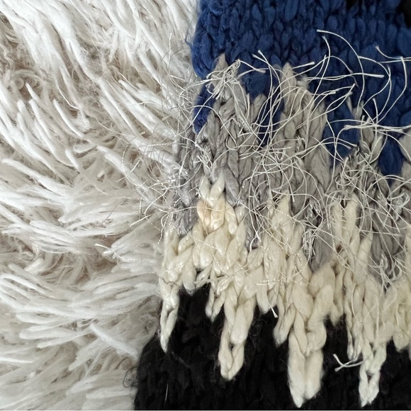 ❌SOLD❌FL&L x Knitz 💕🍋 • Crosby fringe cardigan in black and navy - Picture 10 of 14